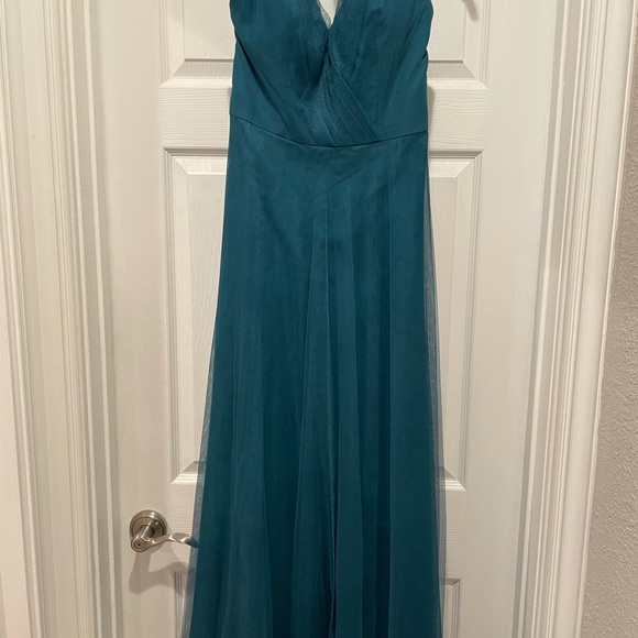 David’s bridal- bridesmaid- teal - Picture 5 of 5